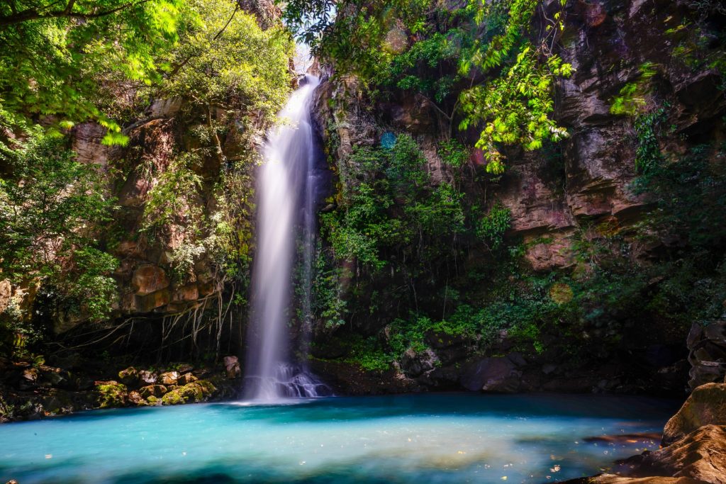 Costa Rica Waterfall Rainforest